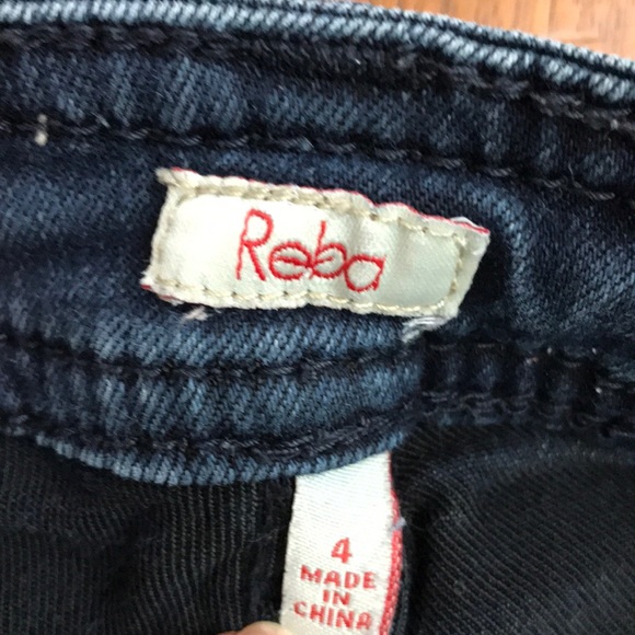 Reba Rhinestone and Tiny Sequin Detail Jeans - Picture 6 of 8